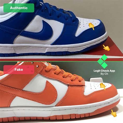 how to spot fake nike dunk high|authentic nike sb dunks.